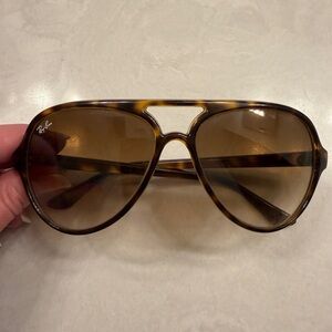 Ray-Ban Brown Tortoise Aviator Sunglasses